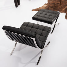 Load image into Gallery viewer, Wide Tufted Lounge Chair and Ottoman