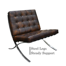 Load image into Gallery viewer, Wide Tufted Lounge Chair and Ottoman