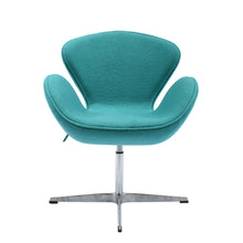Load image into Gallery viewer, Swan Chair Swivel Height Adjustable Lounge Chair, Cashmere