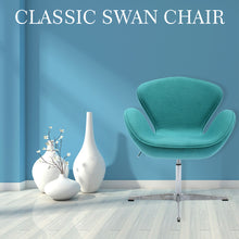 Load image into Gallery viewer, Swan Chair Swivel Height Adjustable Lounge Chair, Cashmere