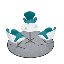 Load image into Gallery viewer, Swan Chair Swivel Height Adjustable Lounge Chair, Cashmere
